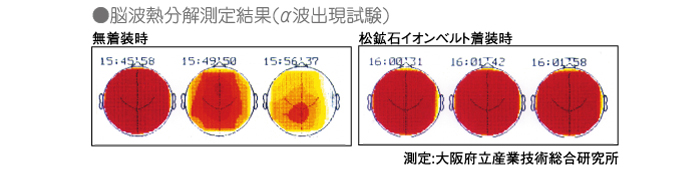 脳波熱分解測定結果