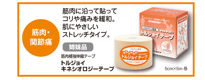 トルジョイキネシオロジーテープ